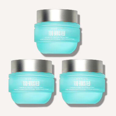 Package 3 X TOO-BOOSTED Clinically Proven Face Filling Cream